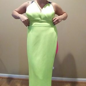 GlamZam Neon Bandage Dress
